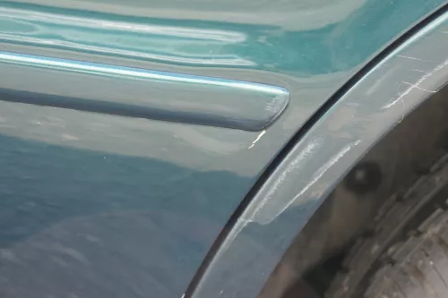 Audi A4 B5 Tür Türblatt hinten links grün LZ6U Kombi Limo (182197)