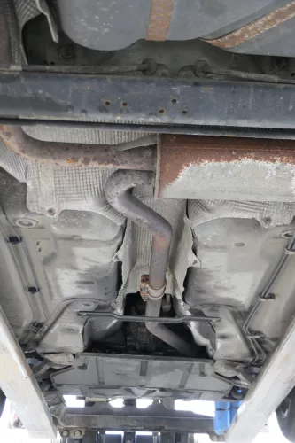 A4 B5 Auspuff Endschalldämpfer + Mittelschalldämp Endtopf 1,9 TDI 1Z AFF AHU (182216)