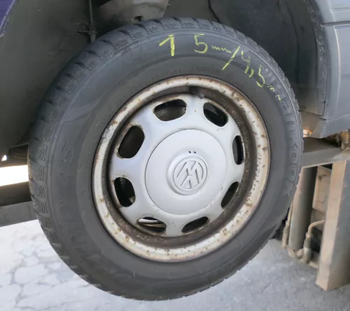 4x Golf 3 Vento 175/70 R13 82T Allwetterreifen M+S Reifen 5,5jx13H2 ET38 ca5-7mm (182230)