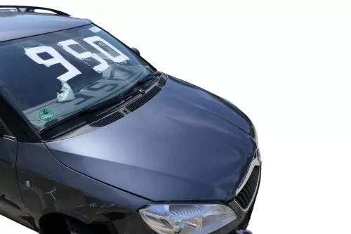 Skoda Fabia 5J Roomster Motorhaube Haube Klappe vorne grau LF8J (182238)