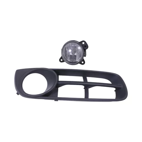 1x Skoda Fabia 5J Nebelscheinwerfer Nebelleuchte links + Gitter Blende Abdeckung