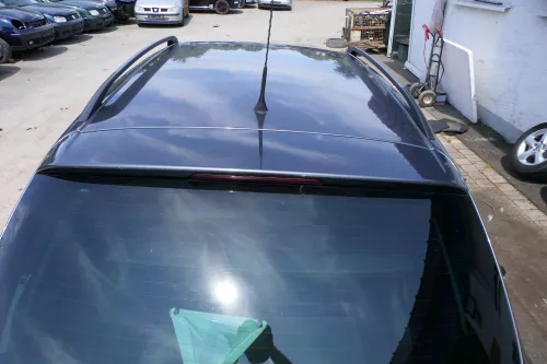 Fabia 5J Kombi Heckklappe hinten mit Scheibe grau LF8J ohneAnbauteile (182245)