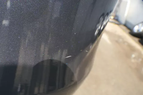 Skoda Fabia 5J Combi Stoßstange hinten Heckstoßstange grau LF8J (182248)