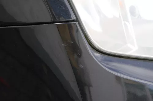 Fabia 6Y Stoßstange Stoßfänger vorne schwarz LF9R  Facelift - Gitter NSW (182287)