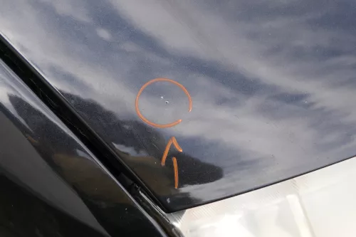 Skoda Fabia 6Y Motorhaube Klappe vorne schwarz LF9R mit Grill vorn (182291)