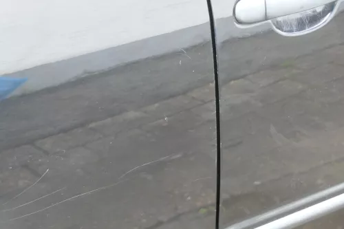 Skoda Fabia 6Y Limousine Schrägheck Tür hinten rechts schwarz LF9R (182295)