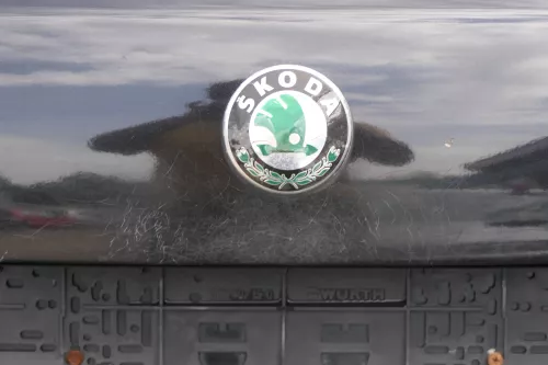 Fabia 6Y6 Schrägheck Heckklappe Kofferraumklappe hinten schwarz LF9R Scheibe (182297)