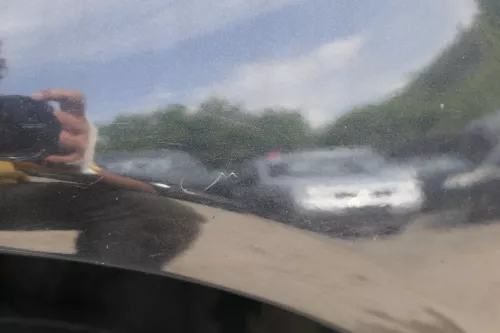 Skoda Fabia 6Y Kotflügel vorne link schwarz LF9R auch Kombi (182300)