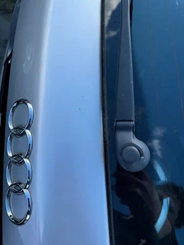 A3 8L Facelift Heckklappe Kofferraumklappe Klappe hinten silber LY7W Scheibe (182326)