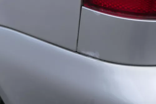 Audi A3 8L Stoßstange Heckstoßstange hinten silber LY7W (182327)