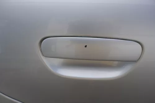 Audi A3 8L Tür Türblatt hinten rechts 4/5-Türer - silber LY7W + Rahmen (182328)