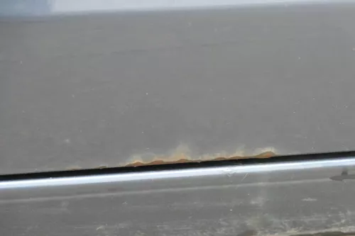 VW Polo 9N 9N3 Tür hinten rechts 4/5-Türer grau LC7V - ohne Anbauteile (182376)