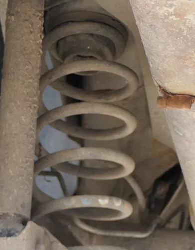 2x VW Polo 6R 6C 9N 9N3 Federn Fahrwerk Sportfedern Sportfeder hinten