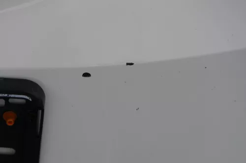 Seat Ibiza 6J Stoßstange Frontstoßstange vorne weiß LB9A Grill 6J0807217AT (182429)