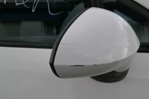 Seat Ibiza 6J elektrischer elektrisch Spiegel Außenspiegel rechts weiß LB9A (182430)