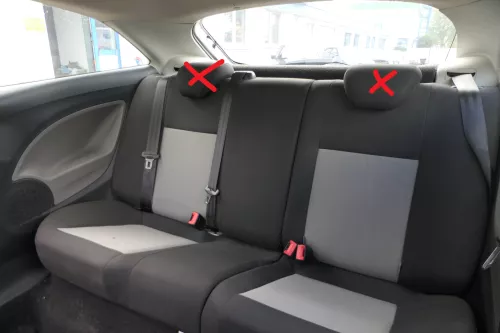 Seat Ibiza 6J Rückbank Rücksitzbank Sitz Sitzbank 3-Punkt Sitze -ohne Kopfstütze