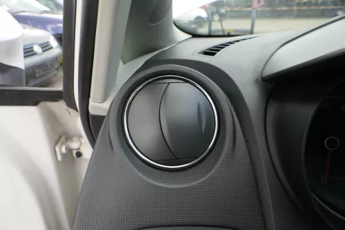 1x Ibiza 6J Lüftungsdüse Düse Lüftung mitte  Armaturenbrett   chrom schwarz