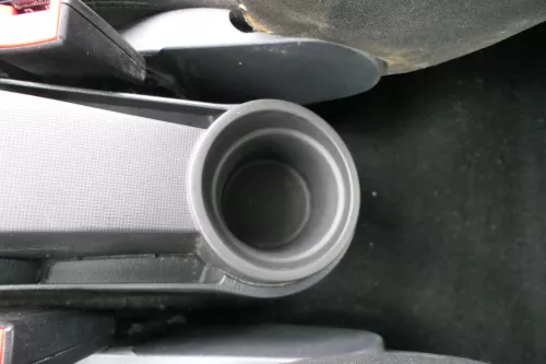 Ibiza 6J Mitteltunnel Verkleidung Mittelkonsole Abdeckung karbonschwarz schwarz (182514)