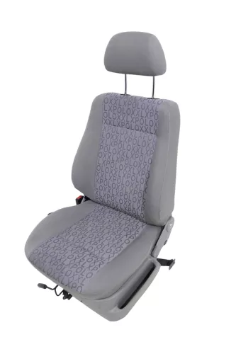 Polo 6N 6N2 Seat Ibiza 6K Golf 3 Sitz vorne links Fahrersitz 2/3-Türer grau XXL