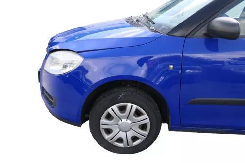 Skoda Fabia 5J Kotflügel vorne links - blau LF5K auch Kombi