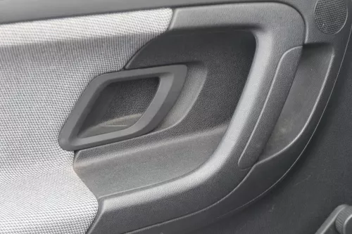 1x Skoda Fabia 5J Stufenheck Türverkleidung Verkleidung Tür hinten links Griff (182560)