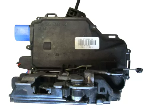 Skoda Fabia 5J Stellmotor Tür Türschloß mit ZV hinten links 6Y0839015A