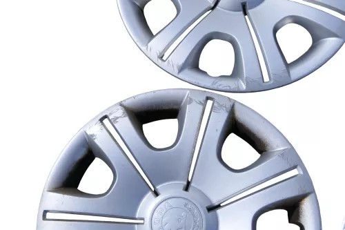 4 x Stück Original Skoda Fabia 5J Radzierkappe Radkappe 14 Zoll 5J0601147F (182574)