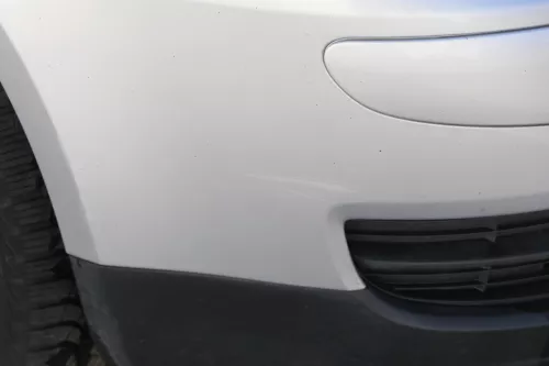 VW Touran 1T Stoßstange vorne Frontstoßstange Stoßfänger silber LA7W SWR (182588)