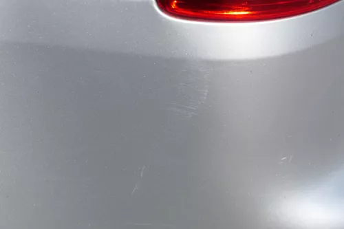 VW Touran 1T Stoßstange hinten Heckstoßstange Stoßfänger silber LA7W (182598)