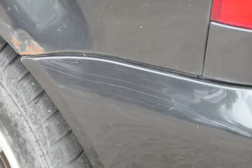 Audi A3 8L Stoßstange Heckstoßstange hinten schwarz LZ9U (182764)