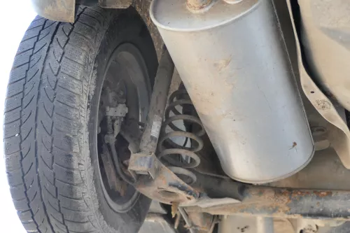 Audi A3 8L Auspuff Endschalldämpfer hinten 1,8 AGN APG 92kw V5 Mittelschalldämpf (182776)