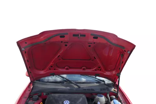 VW Polo 6N2 Motorhaube Haube vorne Klappe rot LP3G (182782)