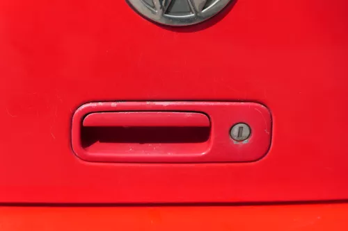 Polo 6N Golf 4 6N2 Lupo Griff Heckkklappe Heckklappengriff rot LP3G Öffner