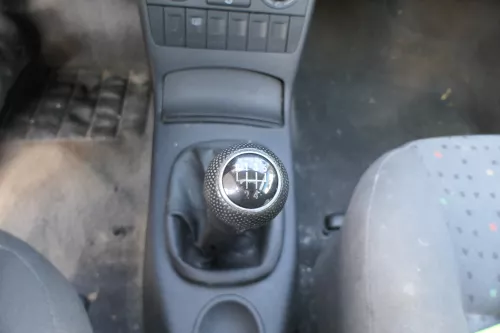 VW Lupo Polo 6N2 Schaltknauf Schaltsack Schaltung Schaltknüppel schwarz Leder (182798)