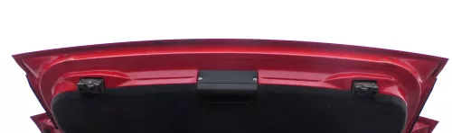 Audi 80 8C Kombi Avant hinten Heckklappe mit Scheibe Deckel rot LY3H ohneAnbaute (182822)