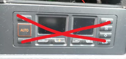 Audi 80 8C Rahmen Blende Abdeckung Lüftung um Klimabedienteil Heizung