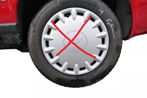 4x A4 B5 A6 4B Passat 3BG Felgen Reifen Winterreifen M+S 195/65 R15 91T 5-6mm (182934)