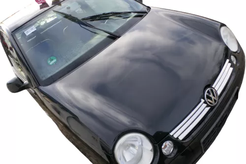 VW Lupo Motorhaube Klappe Frontklappe Haube vorne schwarz L041 uni (182972)