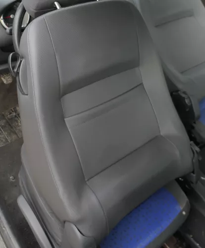 Arosa Lupo Sitz vorne links Fahrersitz Höhenverstellung blau schwarz (182987)