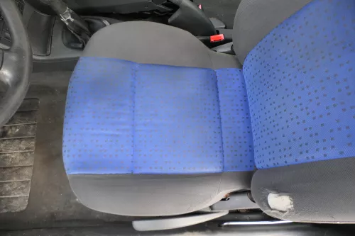 Arosa Lupo Sitz vorne links Fahrersitz Höhenverstellung blau schwarz (182987)