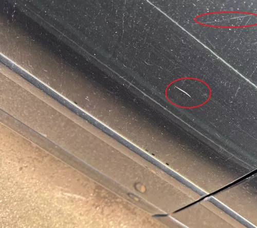 Audi A4 B6 8E nur Türblatt Tür hinten rechts schwarz LY9B Kombi+Limo   -Kratzer! (183002)