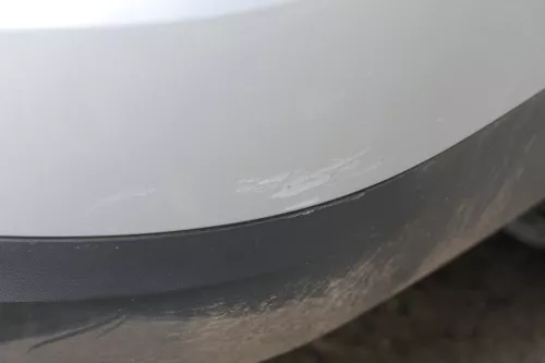 VW Passat 3C Kombi Stoßstange hinten Heckstoßstange Stoßfänger silber grau LA7W (183099)