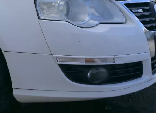 VW Passat 3C Kombi Stoßstange vorne Stoßfänger weiß LB9A- kein ohneGrill (183115)