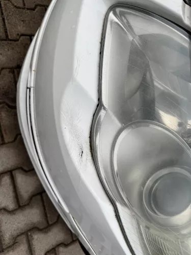 VW Passat 3C Kombi Stoßstange vorne Stoßfänger weiß LB9A- kein ohneGrill (183115)