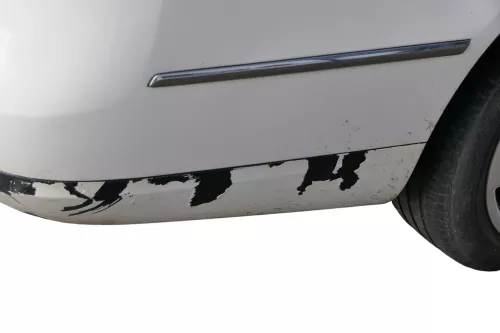 VW Passat 3C Kombi Stoßstange hinten Heckstoßstange Stoßfänger weiß LB9A (183123)