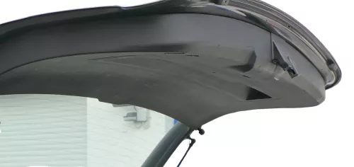 Seat Altea 5P Heckklappenverkleidung Verkleidung Heckklappe schwarz (183155)