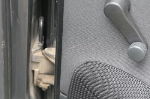 1x Altea 5P Türverkleidung Verkleidung Tür hinten rechts - schwarz venusgrau (183159)