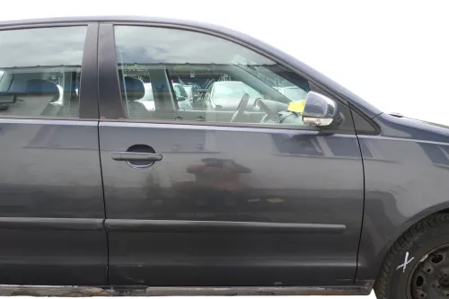 VW Polo 9N 9N3 Tür vorne rechts Beifahrertür 4/5-Türer grau LC7V ohneAnbauteile