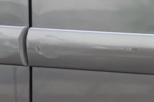 VW Polo 9N 9N3 Tür vorne rechts Beifahrertür 4/5-Türer grau LC7V ohneAnbauteile (183197)