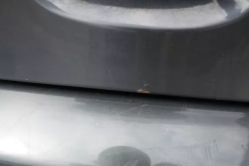 VW Polo 9N 9N3 Stoßstange Heckstoßstange hinten grau LC7V (183201)